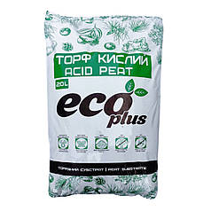 Торф кислий для лохини pH2,8-3,8 20 л