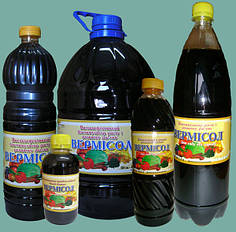 Рідке органічне добриво Вермісол для саду та городу 0,25 л