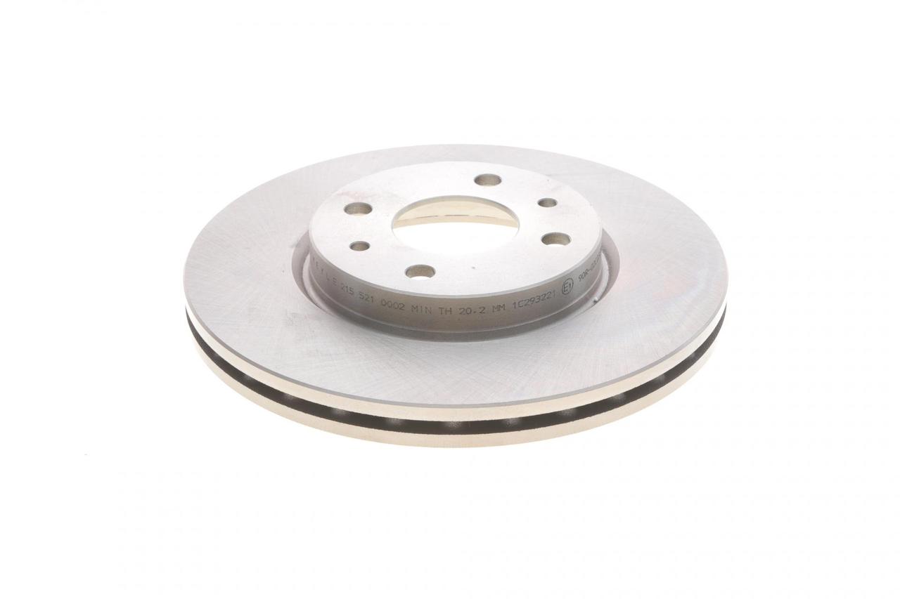 Meyle 215 521 0002 Диск гальмівний передний Fiat Panda, Idea, Stilo, Doblo, Bravo II, 500, Linea, 500 C, Fiorino