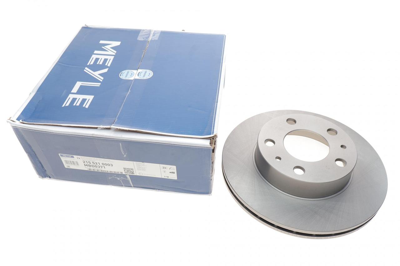Meyle 215 521 0003 Диск гальмівний передний Peugeot Boxer; Fiat Ducato; Citroen Jumper I, Jumper II;
