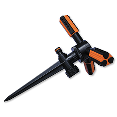 Зрошувач обертовий триріжковий на кілочку Bradas BLACK LINE TRIO ECO-TS1011