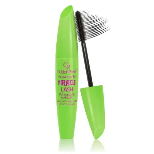 Туш для вій Golden Rose Miracle Lash Ulrta Black Mascara, фото 1