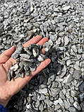 Галька декоративна мармурова сіра для клумб (ціна за 1 кг від 1 тони), фото 4