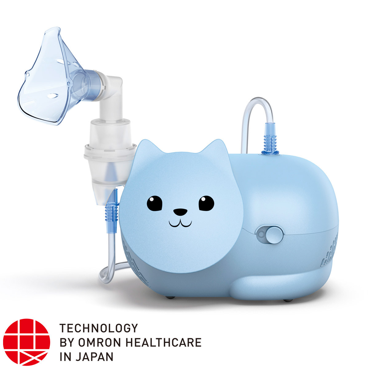 Небулайзер (інгалятор) компресорний для дітей OMRON Nami Cat, фото 1