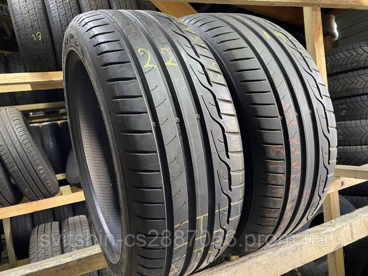 Шини літо 245/45R19 Dunlop Sport Maxx 7мм 2шт
