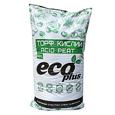 Торф кислий для лохини pH2,8-3,8 50 л
