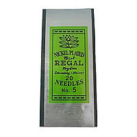 Набір голок для бісеру Regal №5