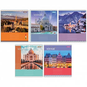 Зошит 96арк клітинка 1В New city voyage 767414 (5 шт в уп)