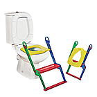 Дитяче сидіння для унітазу з драбинкою, накладка на унітаз для дітей зі сходами, фото 2