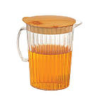 Кувшин прозорий пластиковий 2,1л, глечик об'ємом 2,1л, фото 2