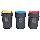 Контейнер для сортування сміття 22л для скла, фото 2