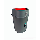 Контейнер для сортування сміття 22л для скла, фото 4