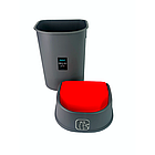 Контейнер для сортування сміття 22л для скла, фото 6