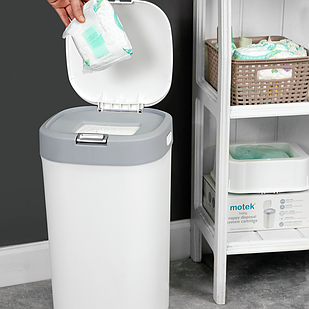 Накопичувач для підгузків 19л (на 50шт), 25х25х44см
