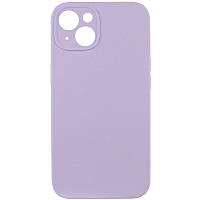 Чохол Silicone Case Full Camera Protective (AA) NO LOGO для Apple iPhone 15 (6.1") Бузковий / Lilac