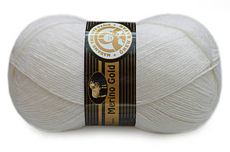 Madame Tricote Paris Merino Gold, Білий No100