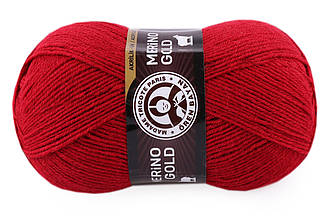 Madame Tricote Paris Merino Gold, Червоний No034