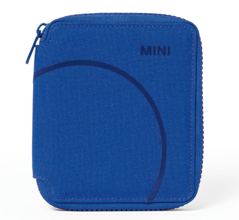 Кошелек с контурным принтом MINI, синий 80215B320C0
