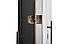 Полуторні вхідні двері з терморозривом Carat Black, фото 4