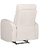 Оксамитове електричне крісло-крісло Білий VERDAL, фото 5