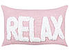 2 бавовняні подушки 30 x 50 см пастельно-рожевий RELAXIFY, фото 2