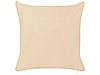 Набір з 2 оксамитових подушок 45 х 45 см, бежевий ROTLA, фото 3