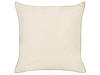 Набір з 2 бавовняних подушок 45 x 45 см, бежевий PLUMERIA, фото 3