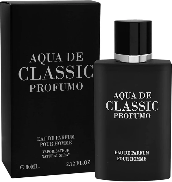 Fragrance World Aqua De Classic Profumo Парфумована вода чоловіча, 80 мл
