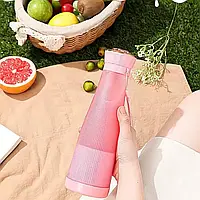 Портативний блендер-пляшка crown type juicer glass, Блендер для смузі, для фрешу, для коктейлів.