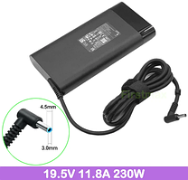 Зарядний пристрій для ноутбука 4,5-3,0 mm голка 11,8A 19,5V 230W HP ultrabook Ovale Оригінал