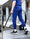 Спортивні штани чоловічі двонитка електрик S M L XL XXL 3XL, фото 4