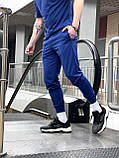 Спортивні штани чоловічі двонитка електрик S M L XL XXL 3XL, фото 2