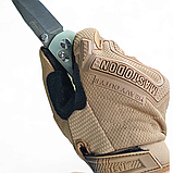 Повнопалі тактичні рукавиці MASTODON Heavy Duty II койот, фото 3