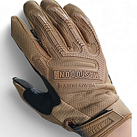 Повнопалі тактичні рукавички MASTODON Heavy Duty II койот M