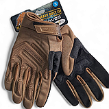 Повнопалі тактичні рукавиці MASTODON Heavy Duty II койот, фото 5