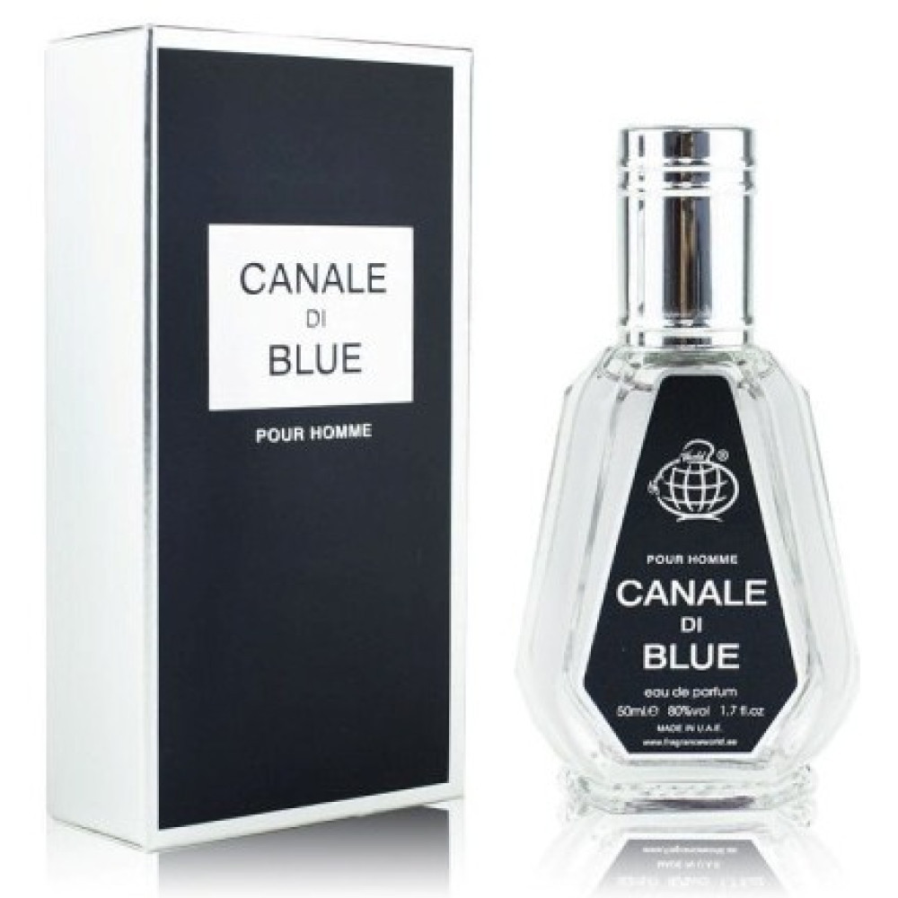 Fragrance World Canale Di Blue Парфумована вода чоловіча, 50 мл