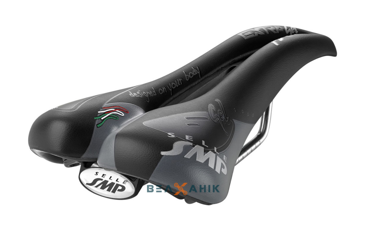 Сідло універсальне Selle SMP EXTRA GEL 275х140 мм чорне