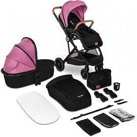 Багатофункціональна коляска Riya 2 в 1 Lionelo Pink Violet