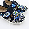 Тапочки для хлопчика темно-сині Мото тм Waldi, фото 8