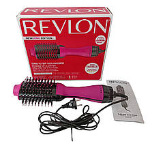 Фен-щітка Revlon Pink Pro Collection Salon One-Step RVDR5222PE NEW 2024 (іонізація, кераміка)