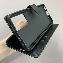Чохол-книга для Xiaomi Redmi 9C книжка з магнітною застібкою на телефон сяомі редмі 9с чорна w2c, фото 6