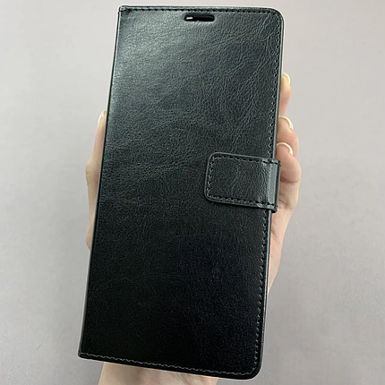 Чохол-книга для Xiaomi Redmi 9C книжка з магнітною застібкою на телефон сяомі редмі 9с чорна w2c, фото 1
