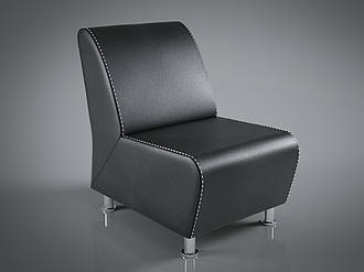 Крісло Челендж Sentenzo 600x840xН850 чорний