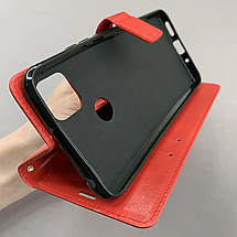 Чохол-книга для Xiaomi Redmi 9C книжка з магнітною застібкою на телефон сяомі редмі 9с червона w2c, фото 5