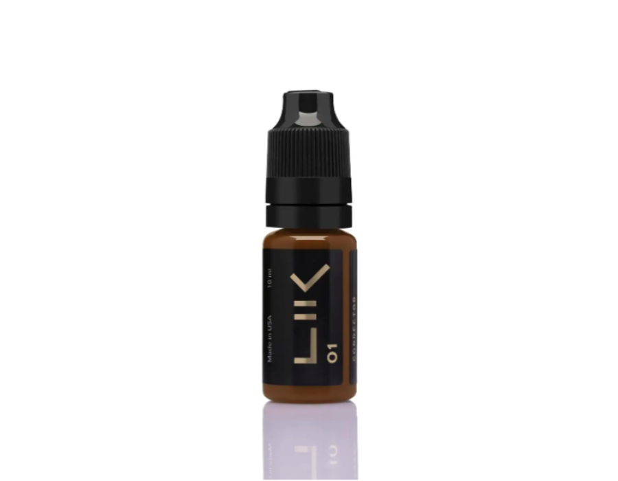 Коректор для перманентного макіяжу LIK Corrector 01 Orange, 10 мл