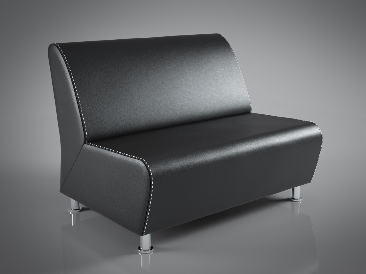 Диван Челендж Sentenzo 1200x840xН850 чорний, фото 1