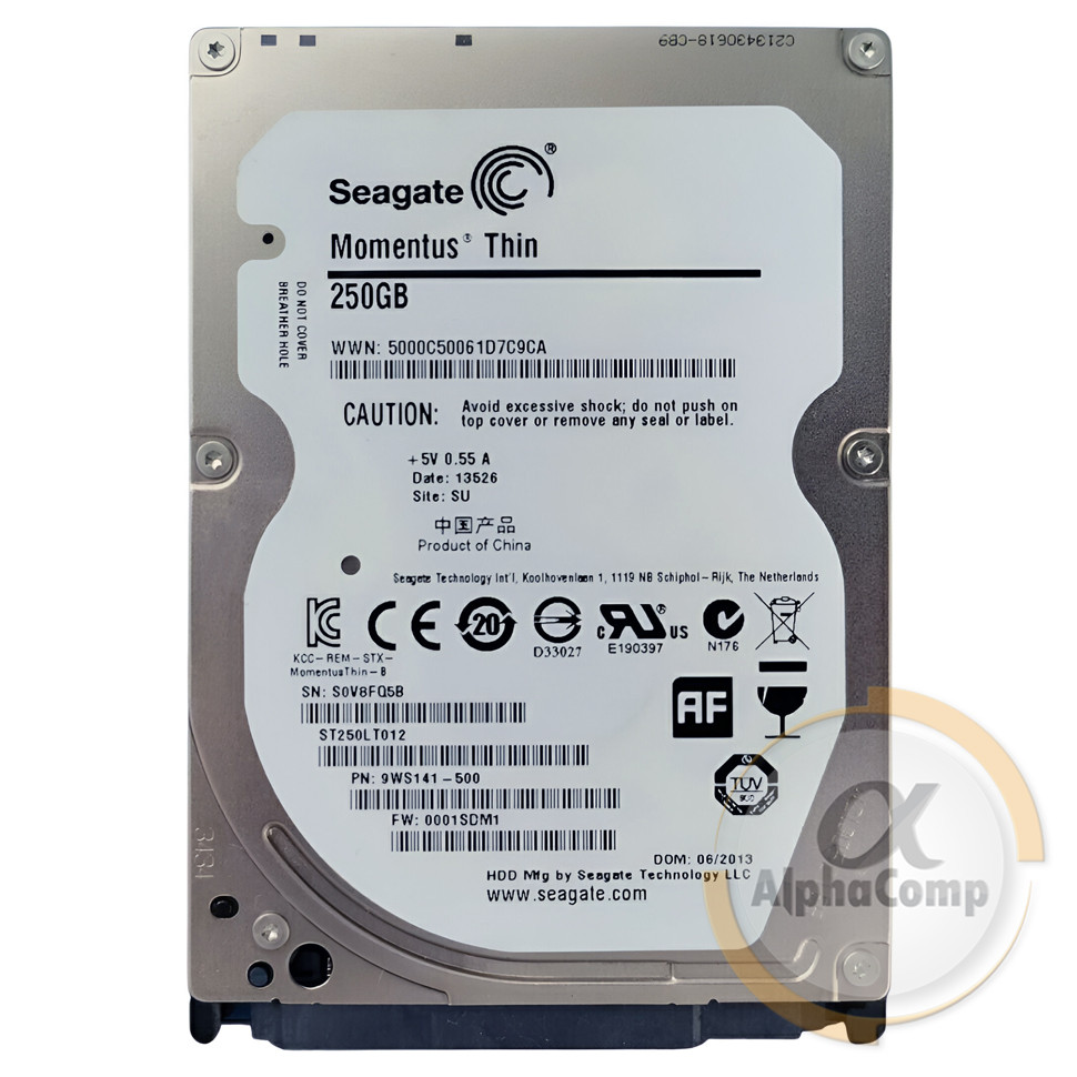 Жорсткий диск 2.5" 250Gb Seagate ST250LT012 (16Mb • 5400 • SATA2) БВ