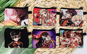 Дитячий гаманець 11*13,5 см на блискавці мульт принт Nina