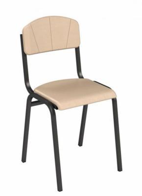Стілець напівм'який ISO, шкірзамінник (0221)