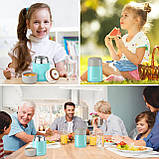 Термос для супу FEWOO, 600 мл, вакуумна ізольована харчова банка для гарячої холодної їжі, герметичні контейнери для супу, фото 7